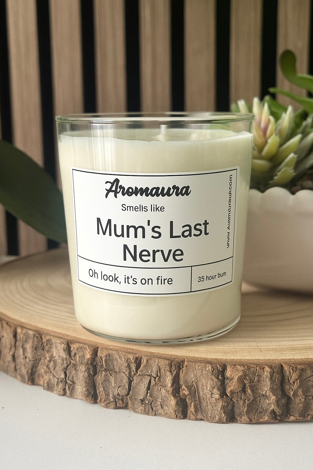 Mum’s last nerve candle