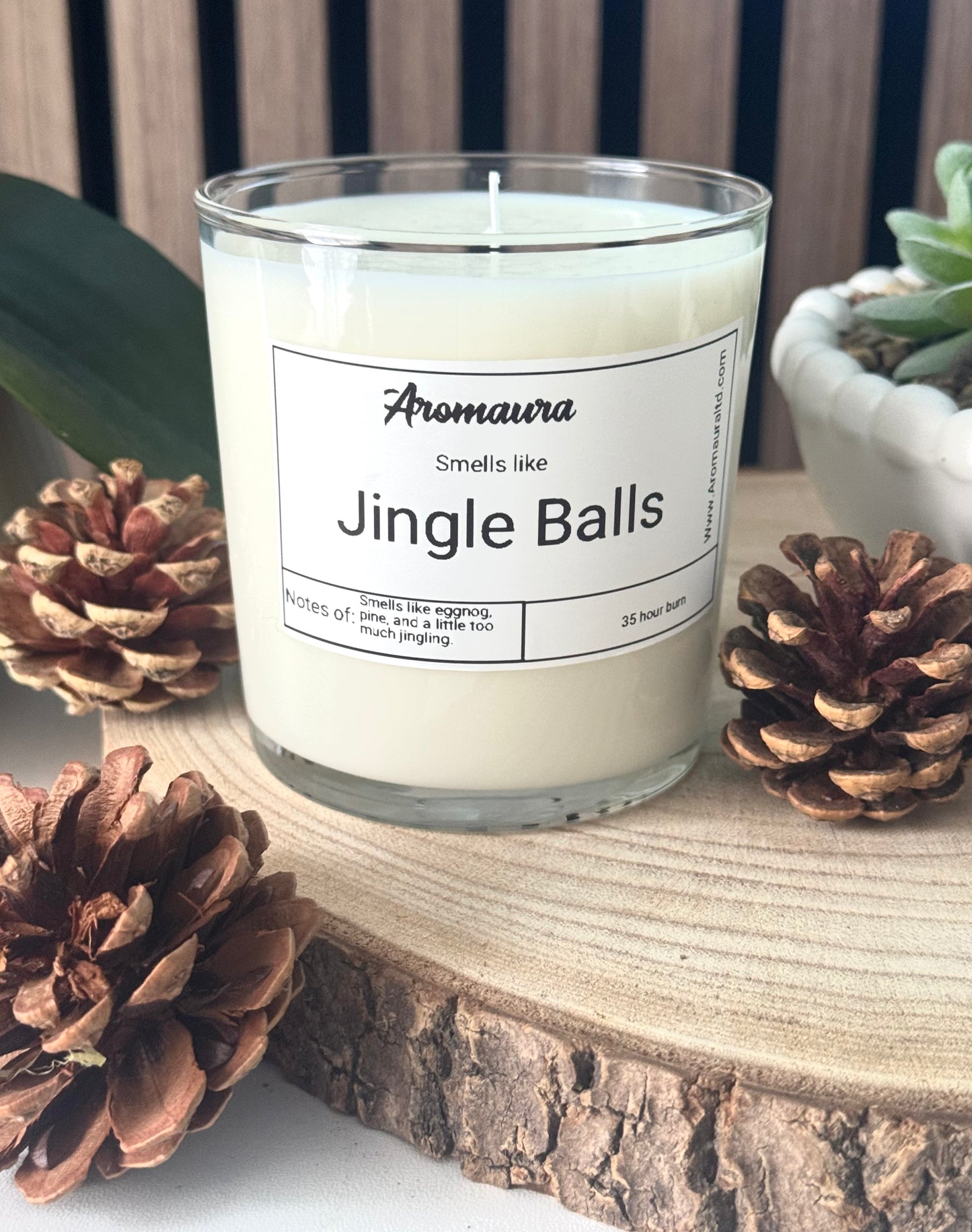 Jingle Balls candle