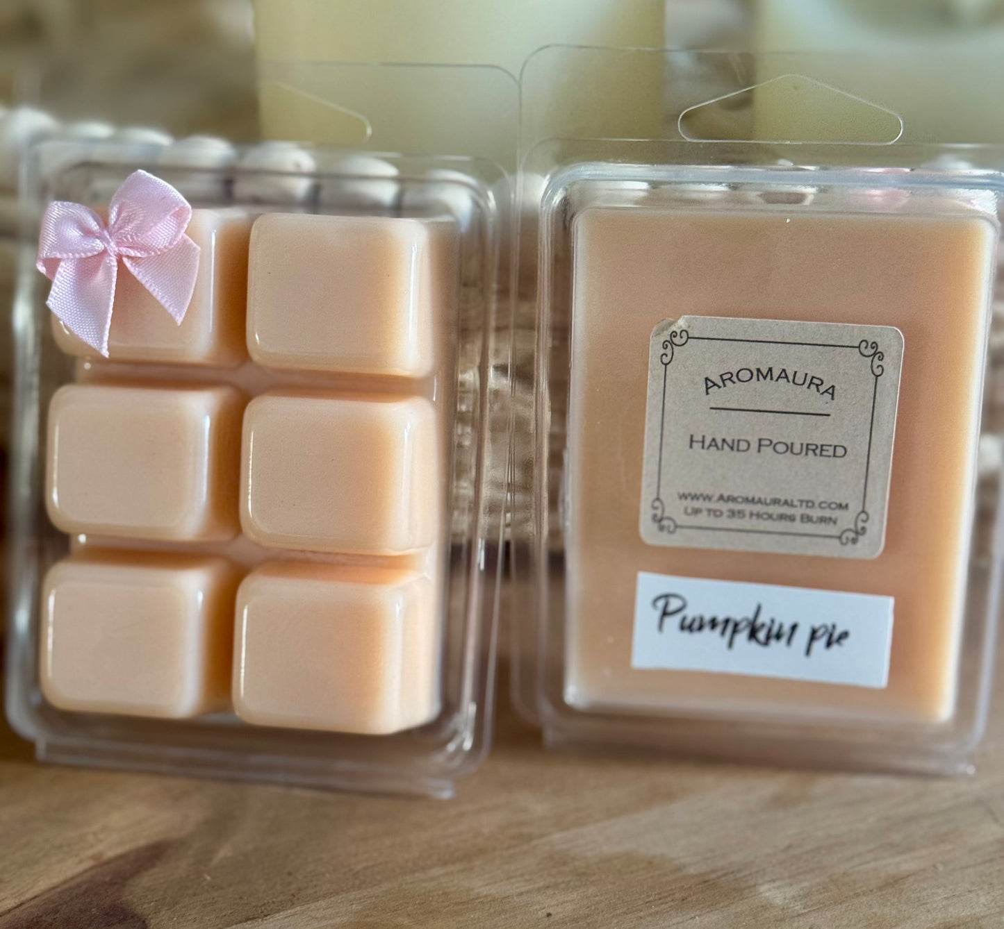Pumpkin pie wax melt