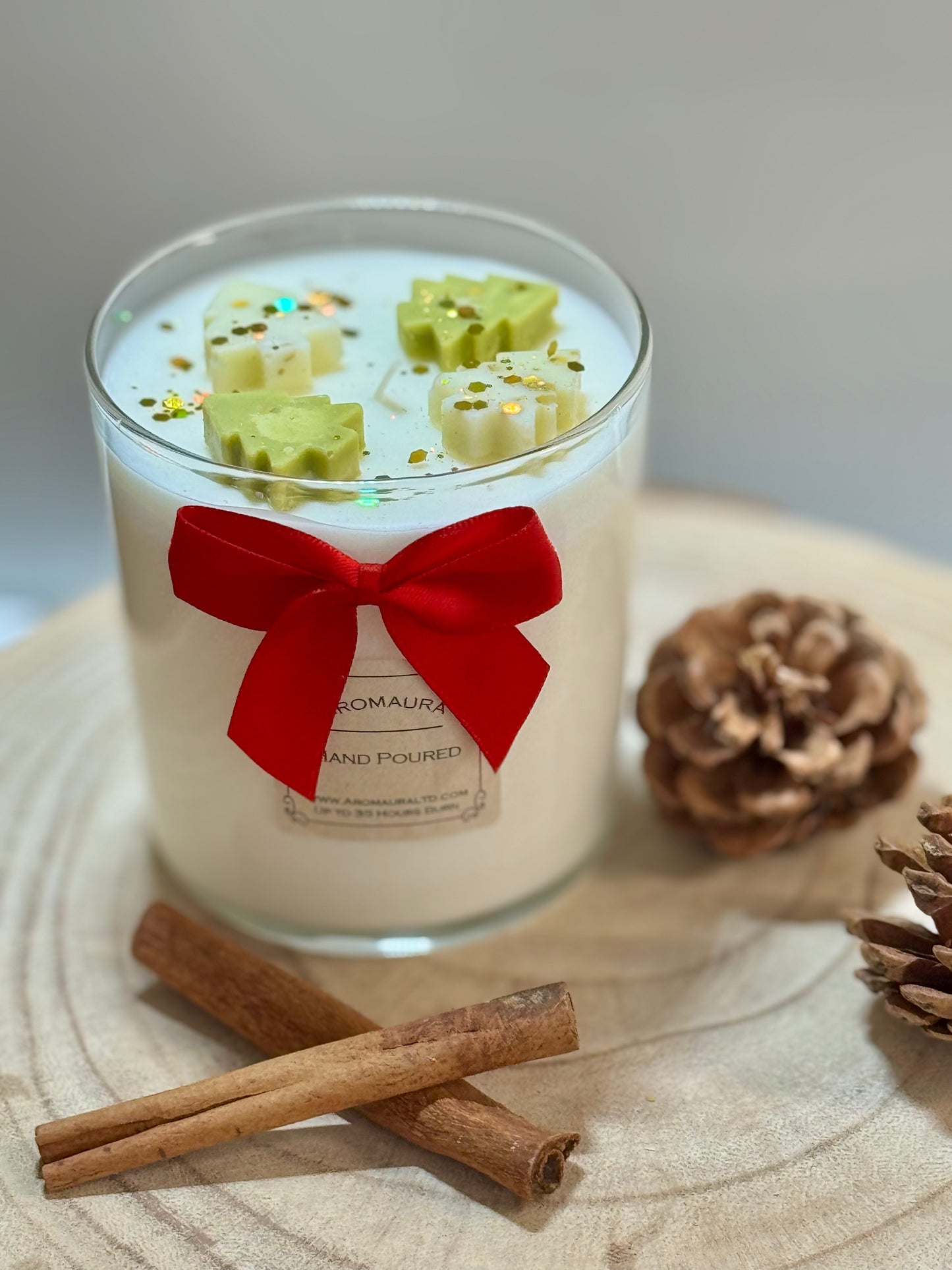 Christmas tree candle