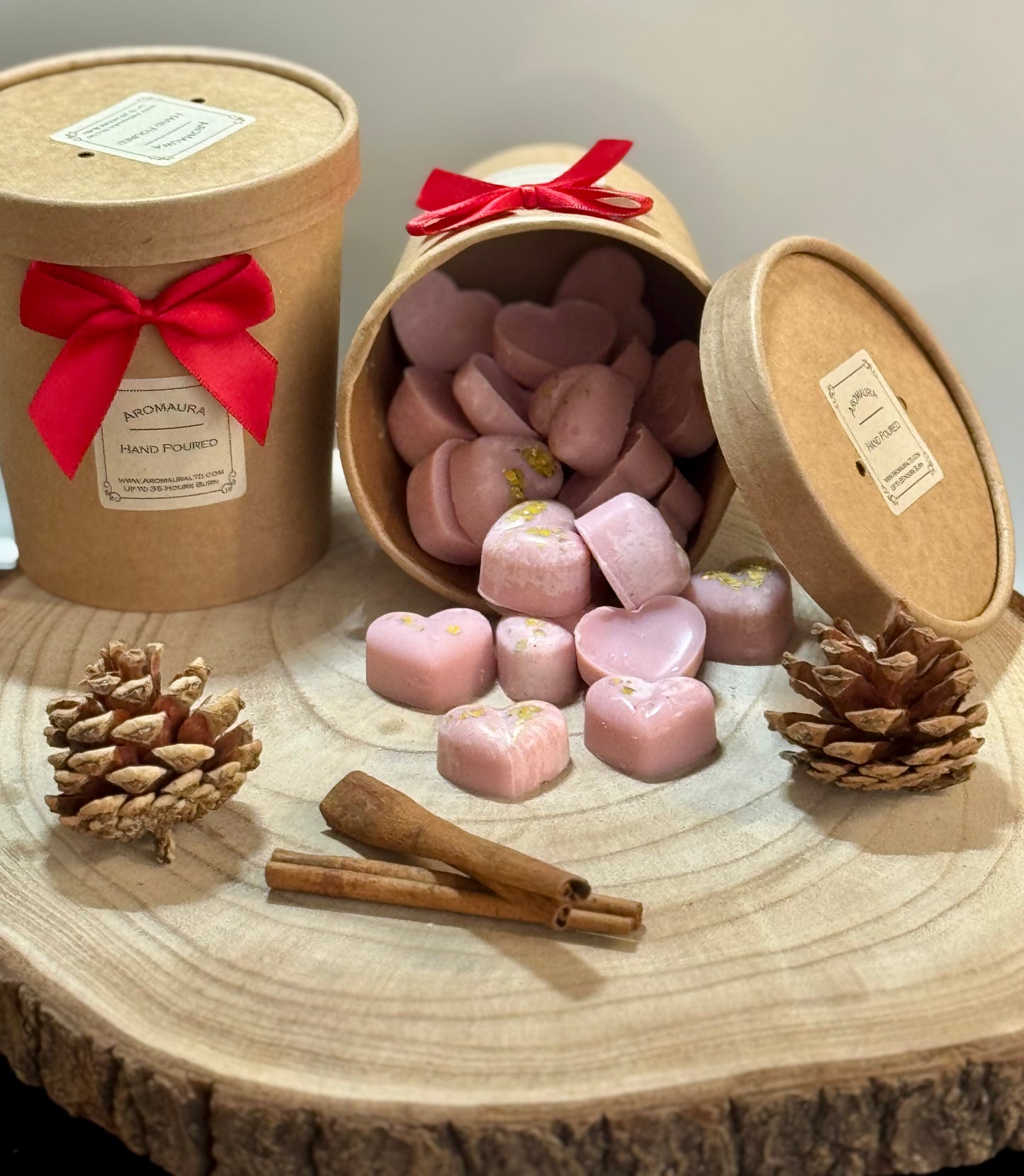 Tub of heart wax melts 30