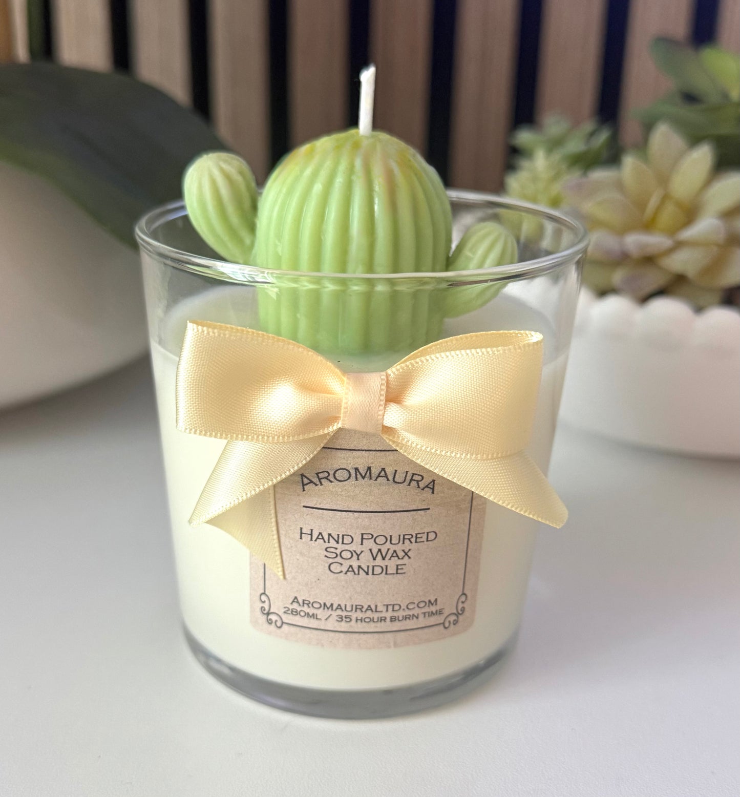 Cactus candle