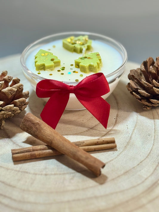 Mini Christmas tree candle