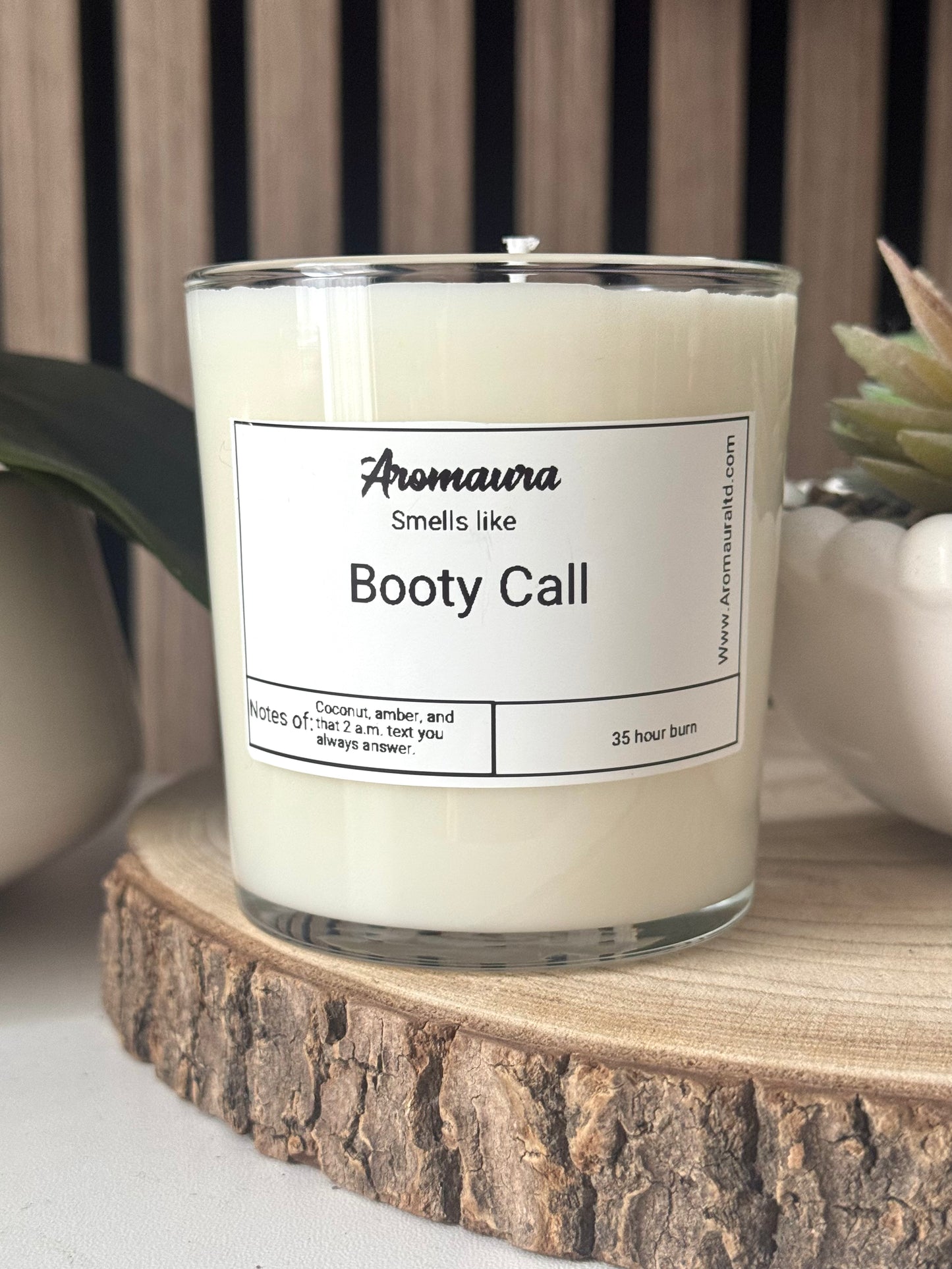 Booty call candle