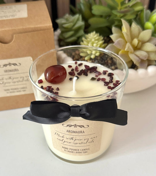 Creativity Crystal candle