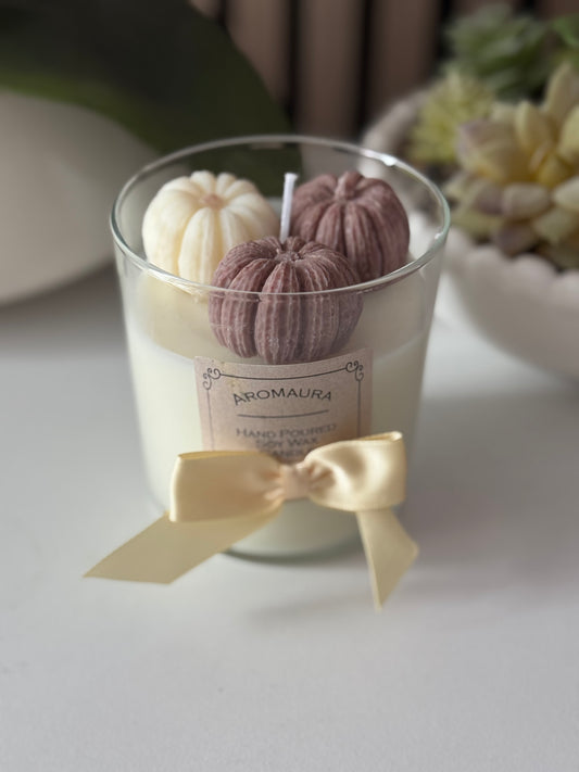 A Pumpkin pie candle