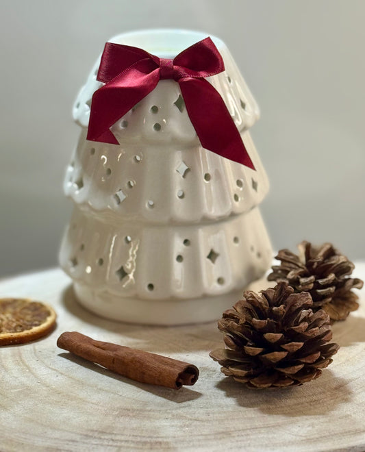 Christmas tree wax burner