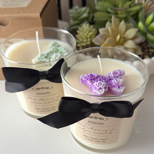 Butterfly candle