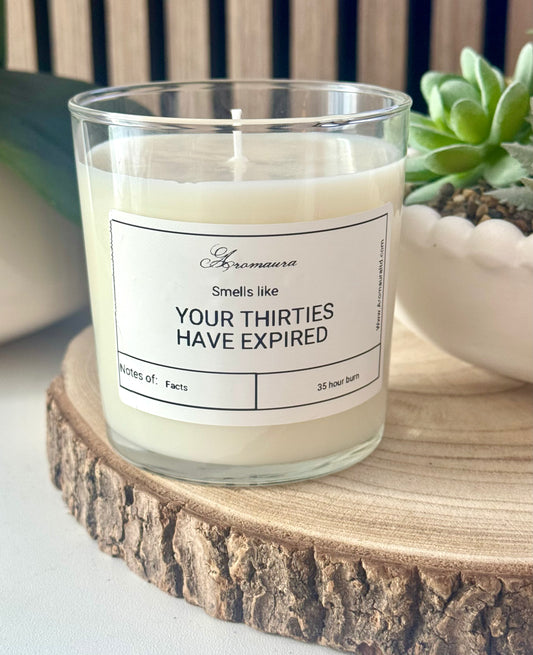 30s Have Expired candle