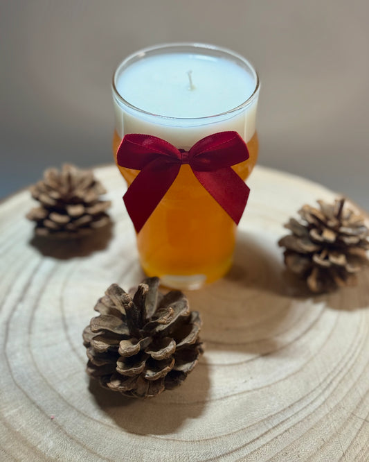 Christmas half pint of beer