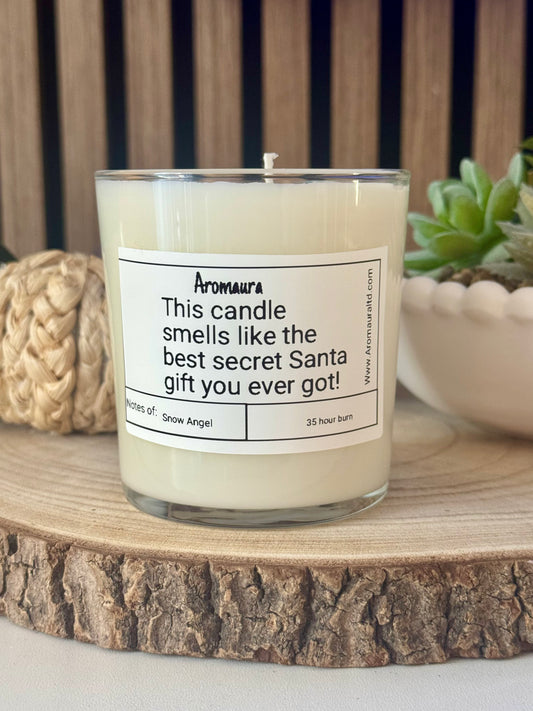 Best secret Santa gift candle